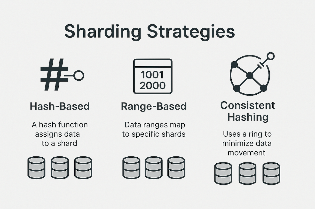Database Sharding Strategies and Trade-Offs
