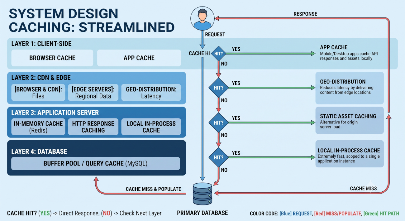 Designing Multi-Level Caching Architectures